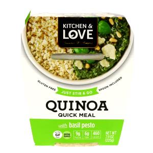 1 package (225 g) Quinoa Quick Meal with Basil Pesto