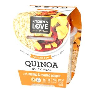 1 package (225 g) Quinoa Quick Meal with Mango & Roasted Peppers