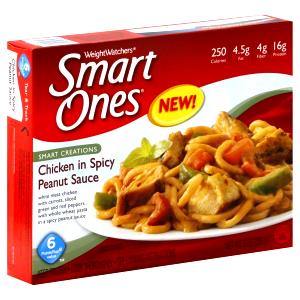 1 package (225 g) Smart Creations Chicken in Spicy Peanut Sauce