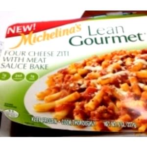 1 package (227 g) Lean Gourmet Four Cheese Ziti with Meat Sauce Bake