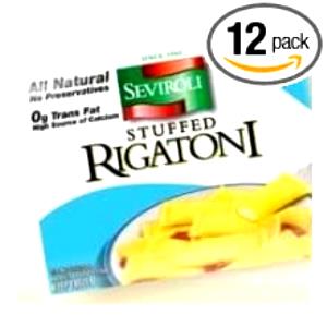 1 package (241 g) Lean Gourmet Cheese Stuffed Rigatoni