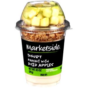 1 package (241 g) Yogurt Parfait with Diced Apples