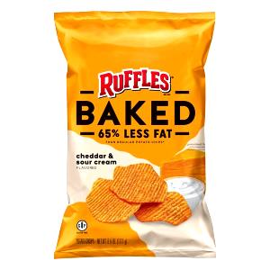 1 package (24.8 g) Baked! Cheddar & Sour Cream Potato Crisps (24.8g)