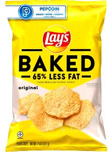 1 package (24.8 g) Baked! Original Potato Crisps (Package)