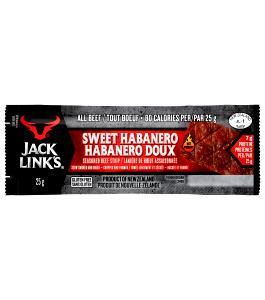 1 package (25 g) Sweet Habanero Beef Strip