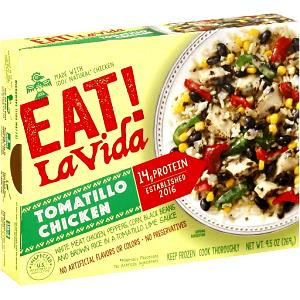 1 package (269 g) La Vida Tomatillo Chicken