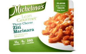 1 package (269 g) Lean Gourmet Three Cheese Ziti Marinara