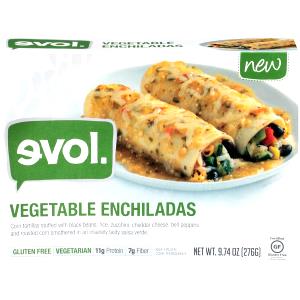 1 package (276 g) Vegetable Enchiladas