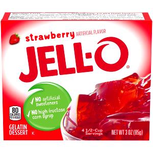 1 Package (3 Oz) Yields Gelatin Desserts (Dry Mix, with Water)