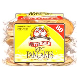 1 package (3 pancakes) (80 g) Microwave Pancakes