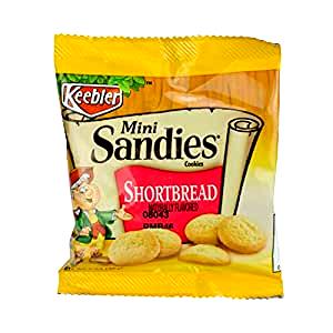 1 package (34 g) Sandies Mini Pecan Shortbread Cookies