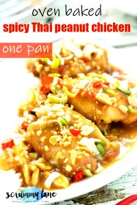 1 package (348 g) Thai Peanut Chicken Breast