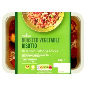 1 package (357 g) Roasted Vegetable Risotto