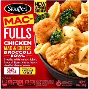 1 package (396 g) Bowl-Fulls Chicken Mac & Cheese Broccoli Bowl