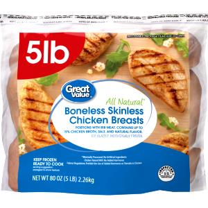 1 package (4 oz) Iced Glazed Boneless Skinless Chicken Breast Tenders