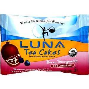 1 package (40 g) Luna Tea Cakes - Berry Pomegranate (for Longevity)