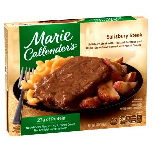 1 package (411 g) Salisbury Steak with Mac & Cheese