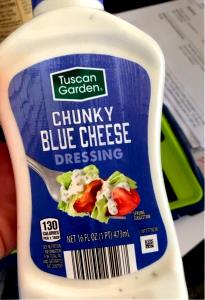 1 package (42.5 g) Blue Cheese Dressing