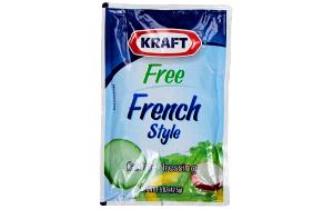 1 package (42.5 g) Fat Free French Dressing