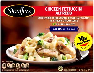 1 package (425 g) Restaurant Selects Chicken Fettuccini Alfredo