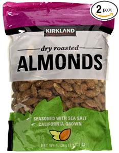 1 package (43 g) Dry Roasted Almonds