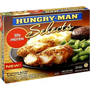 1 package (454 g) Stuffing Baked Turkey Patties