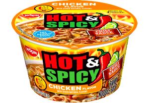 1 package (47.2 g) Bowl Noodles Hot & Spicy Chicken Flavor