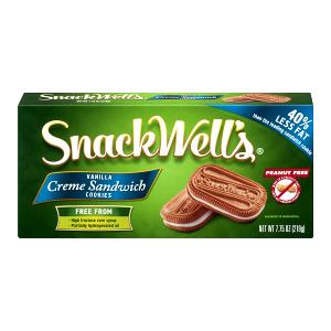 1 package (48 g) Snackwells Creme Sandwich Cookies