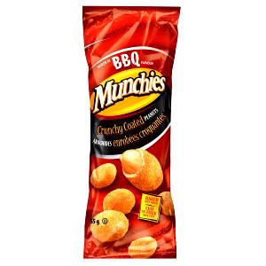 1 package (55 g) Munchies Crunchy Coated BBQ Peanuts (Package)