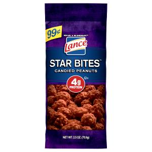 1 package (57 g) Star Bites Candied Peanuts