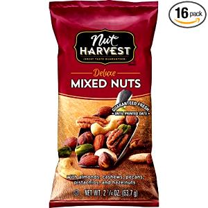 1 package (63 g) Deluxe Mixed Nuts (Package)