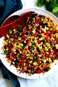 1 package (7 oz) Black Bean Salad