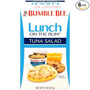 1 package (8.1 oz) Lunch on the Run Tuna Salad Complete Lunch Kit