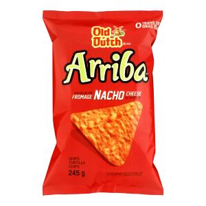 1 package (85 g) Nacho Cheese Arriba Tortilla Chips