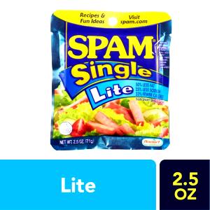 1 package (85 g) Spam Lite (Single)