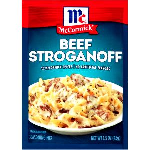 1 package (9.75 oz) Signature Classics Beef Stroganoff