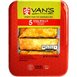 1 package Anytime Snackers Chicken Egg Rolls