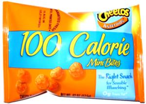 1 Package Cheetos, Asteriods Mini Bites, 100 Calorie Pack