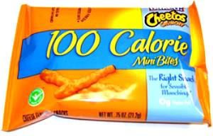 1 Package Cheetos, Baked!, Crunchy Mini Bites, 100 Calorie Pack