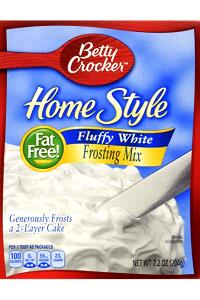 1 Package Frosting Mix, White