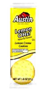 1 Package Sandwich Cremes, Lemon OHS! (1.8Oz)