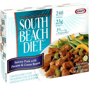 1 package Savory Pork with Pecans & Green Beans