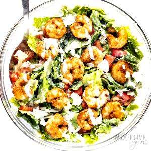 1 Package Shrimp Caesar, With Dressing