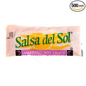 1 packet (0.3 oz) Jalapeno Hot Sauce