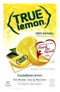 1 packet (0.8 g) Crystallized Lemon