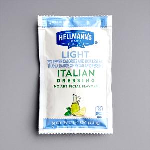 1 packet (1.5 oz) Light Italian Dressing