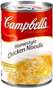 1 packet (21 g) Homestyle Chicken Soup with Noodles