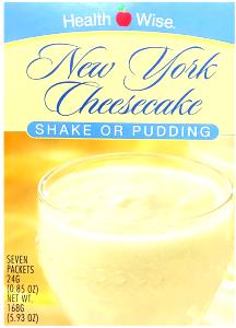 1 packet (24 g) New York Cheesecake Shake or Pudding