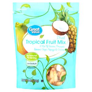 1 packet (25.5 g) Tropical Sensation Dried Fruit