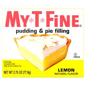 1 packet (26 g) Lemon Chiffon Pudding